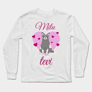 I love you Valentine's Day Gift - Latvian Long Sleeve T-Shirt